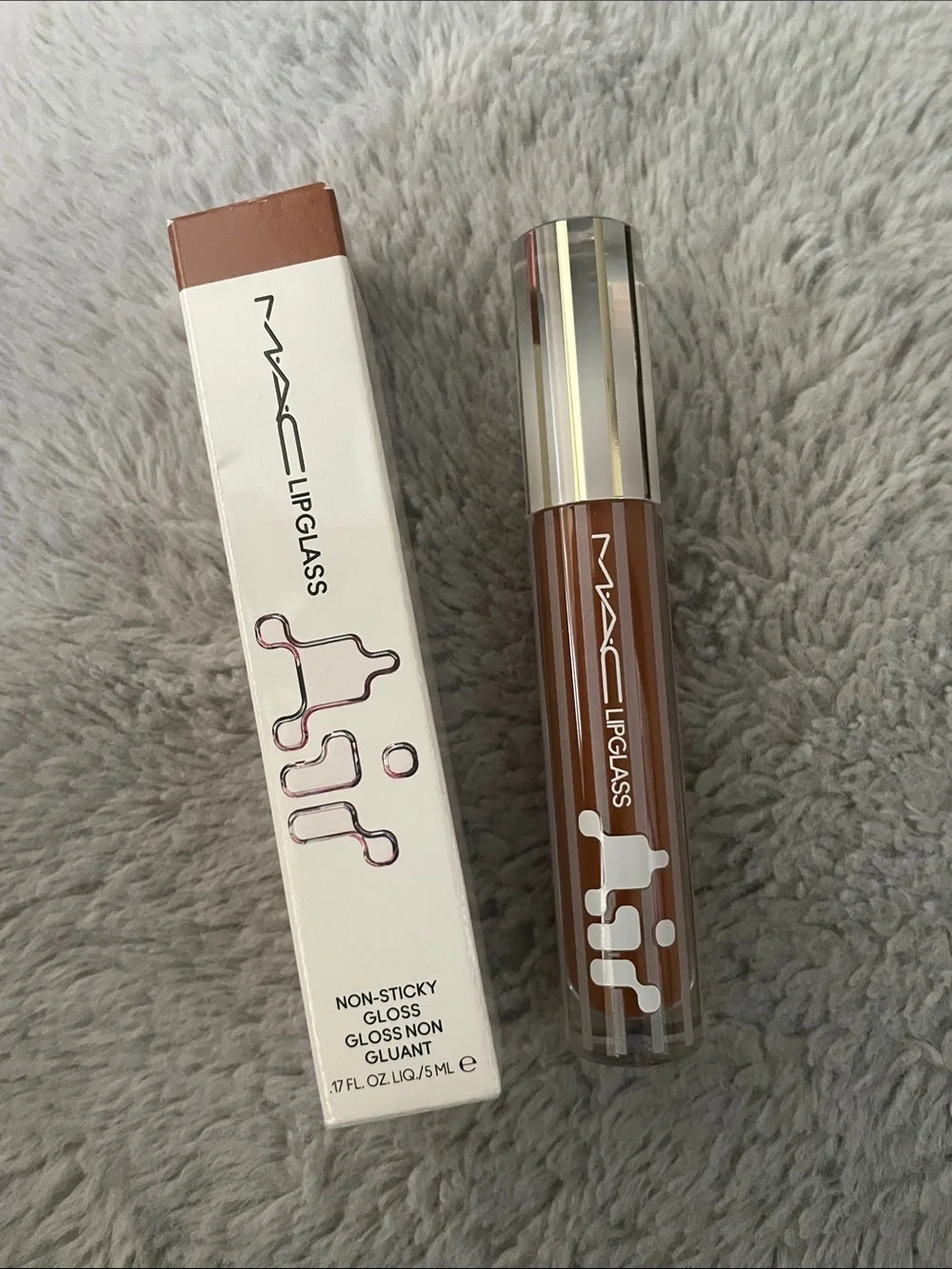 MAC Cosmetics Lipglass Gloss in Rich Brown